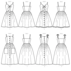 Dress, McCall‘s 7950 | 32-40 -Tailor Supplies Sales Store ZB11 65