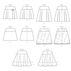 Skirt, McCalls 7022 | 40-48 -Tailor Supplies Sales Store ZB11 68