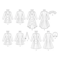 Jacket, McCalls 6800 | 40-48 -Tailor Supplies Sales Store ZB11 74