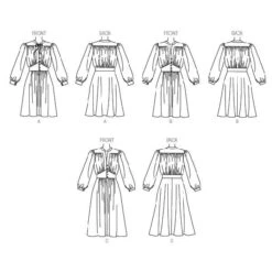 Misses Dress, Vogue V9076 11 Misses Dress, Vogue V9076 -Tailor Supplies Sales Store ZB11 79