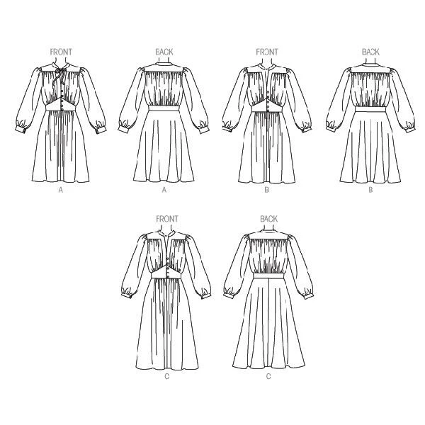 Misses Dress, Vogue V9076 7 Misses Dress, Vogue V9076 - Image 5