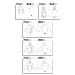 Vest/Jacket, McCalls 5252 | 46-56 -Tailor Supplies Sales Store ZB11 88