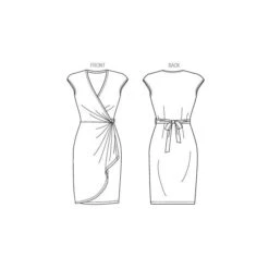 Dress, Butterick 6054 | 14 - 22 -Tailor Supplies Sales Store ZB11 91