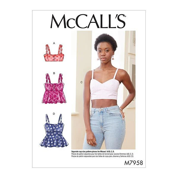 Top, McCall‘s 7958 | 32-48 3 Top, McCall‘s 7958 | 32-48