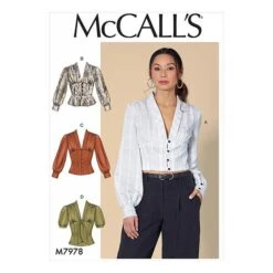 Blouse, McCall‘s 7978 | 32-40