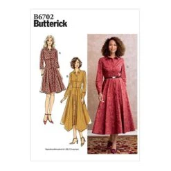 Dress, Butterick 6702 | 32-40