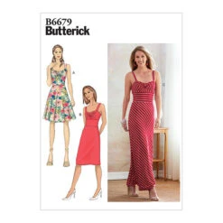 Dress, Butterick B6679 | 32-40