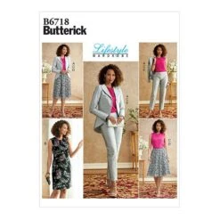 Blazer/Top/Trousers/Dress /Skirt , Butterick 6718 | 32-40