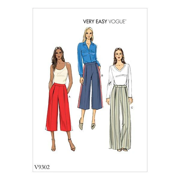 Misses' Pants,Very Easy Vogue 9302 | 6 - 22 3 Misses' Pants,Very Easy Vogue 9302 | 6 - 22