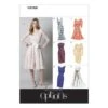 Vogue Dress, Chado Ralph Rucci, V8766 -Tailor Supplies Sales Store v8766