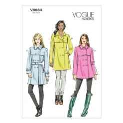 Coat, Vogue V8884
