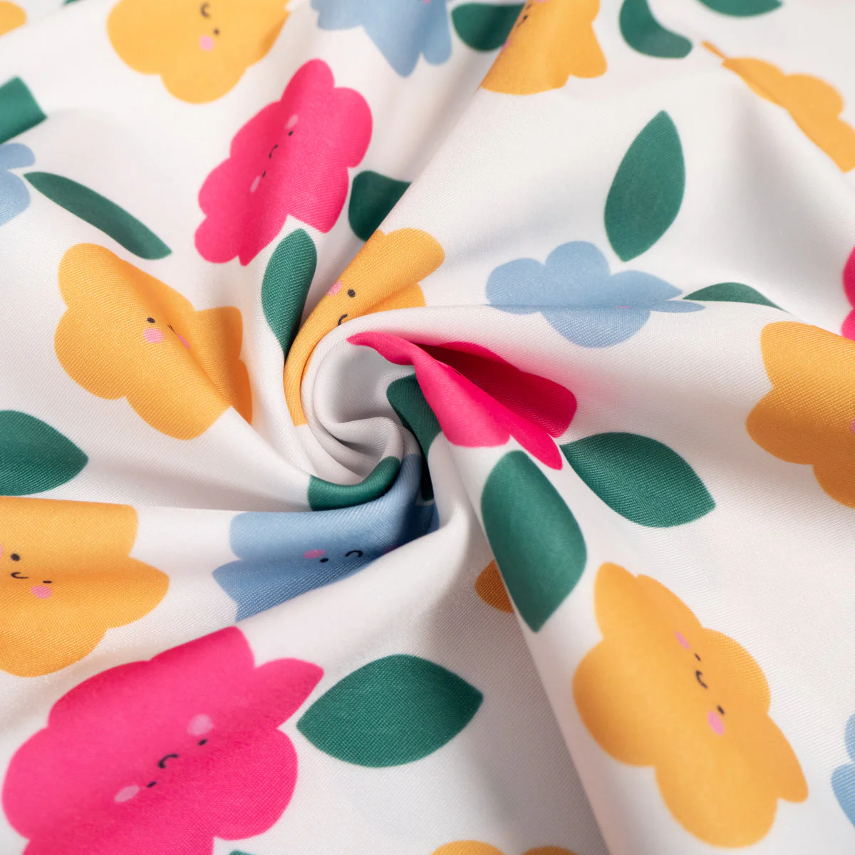 Gazebo Parts Direct Sales Store -Tailor Supplies Sales Store IKTLycraHappyFlowersBlanc 4 b50005e5 63eb 4b89 bac8